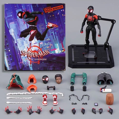 Action figure spiderman miles - action,