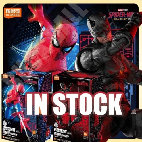 Modellino blokees spider man - blokees, spider-man