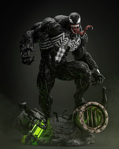 Venom marvel figure in - -,